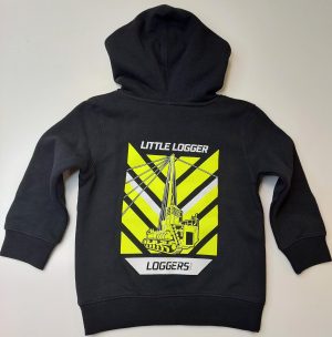 Little Logger Hauler Hoodie - Yellow