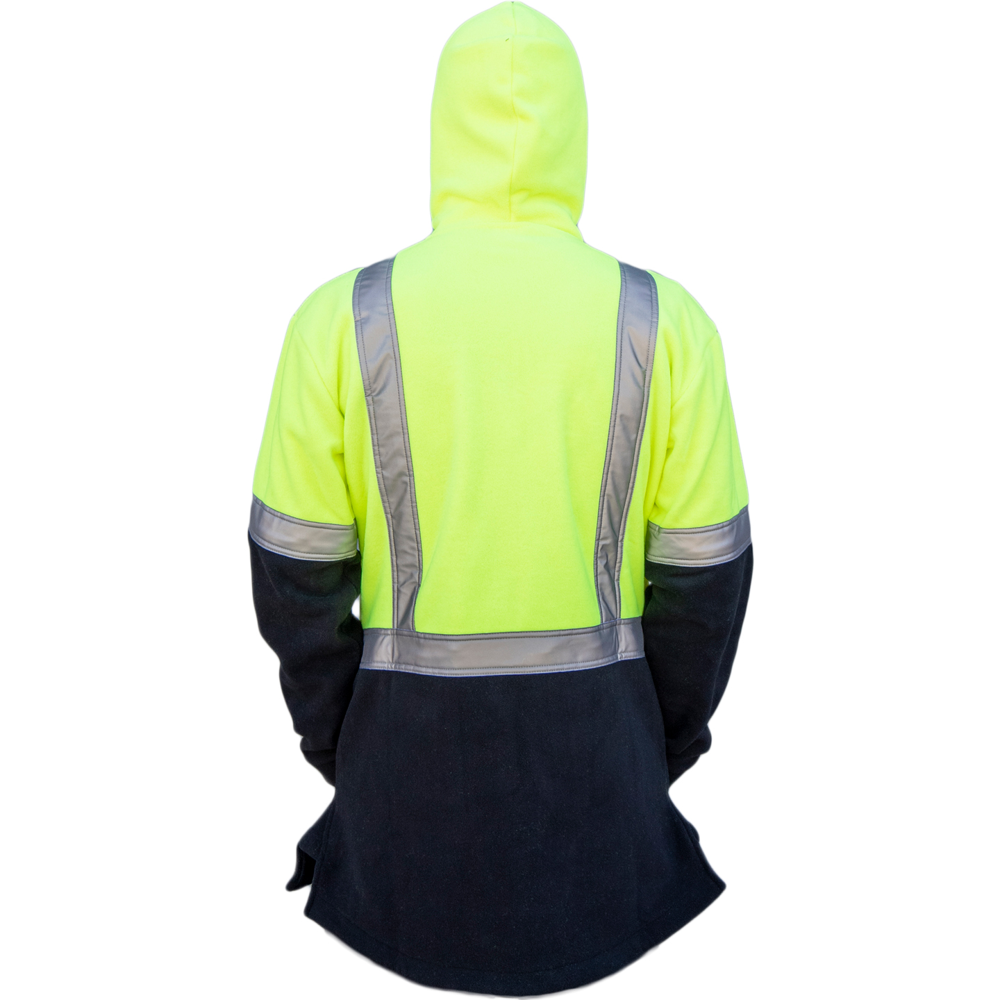 TLS Fleece Anorak Hi-Vis - Image 2