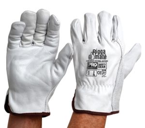 Prochoice Riggamate Leather Rigger Gloves Pack of 12 Large